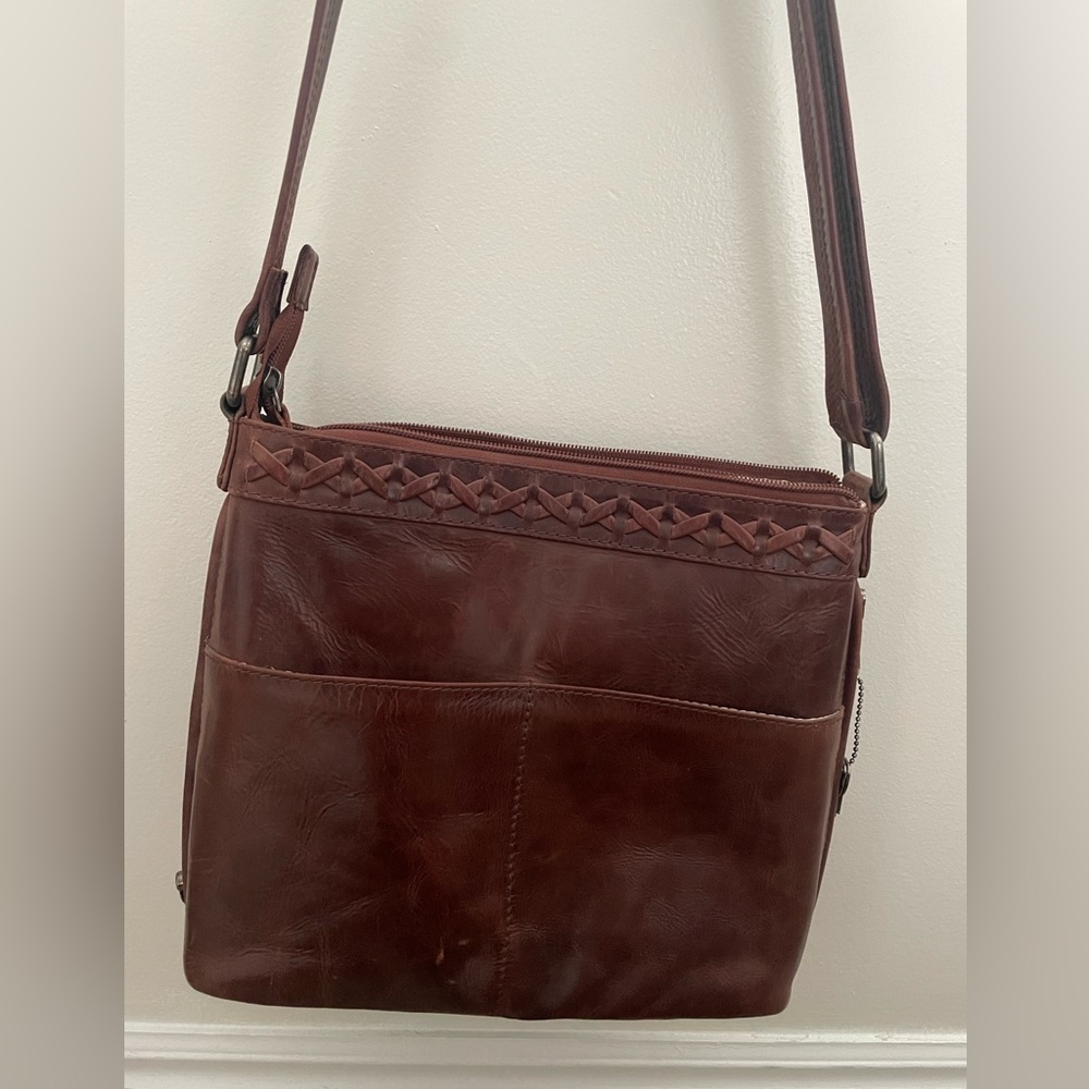 Concealed Carry Genuine Leather crossbody by Lady Conceal  - Gently Used